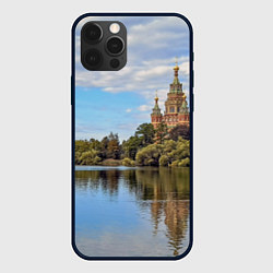 Чехол iPhone 12 Pro Собор святых апостолов Петра и Павла в Петергофе