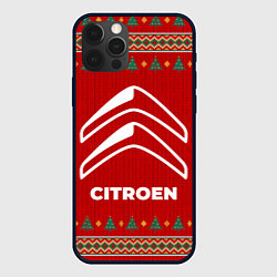 Чехол для iPhone 12 Pro Citroen new year, цвет: 3D-черный