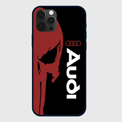 Чехол iPhone 12 Pro Audi и череп