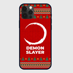 Чехол iPhone 12 Pro Demon Slayer new year