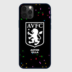 Чехол iPhone 12 Pro Aston Villa конфети