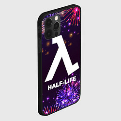 Чехол для iPhone 12 Pro Праздничный Half-Life, цвет: 3D-черный — фото 2