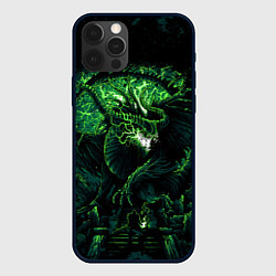 Чехол iPhone 12 Pro Green dragon - Dragon Age
