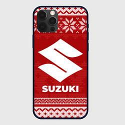 Чехол iPhone 12 Pro Новогодний Suzuki