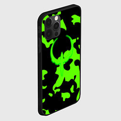 Чехол для iPhone 12 Pro Quake camo, цвет: 3D-черный — фото 2