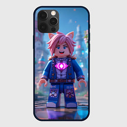 Чехол iPhone 12 Pro Roblox pink hair