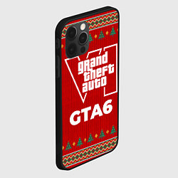 Чехол для iPhone 12 Pro GTA6 new year, цвет: 3D-черный — фото 2