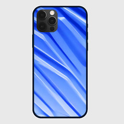 Чехол iPhone 12 Pro Синий пластик