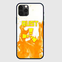 Чехол iPhone 12 Pro Rust flame