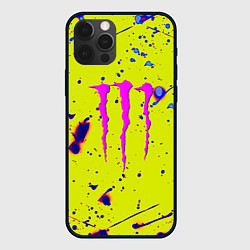 Чехол iPhone 12 Pro Monster energy краски