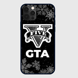 Чехол iPhone 12 Pro Снежный GTA