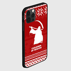 Чехол для iPhone 12 Pro Новогодний Children of Bodom, цвет: 3D-черный — фото 2