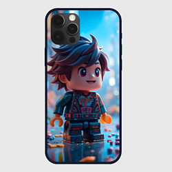 Чехол iPhone 12 Pro Человечек из лего