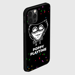 Чехол для iPhone 12 Pro Poppy Playtime конфети, цвет: 3D-черный — фото 2