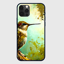Чехол iPhone 12 Pro Колибри птичка