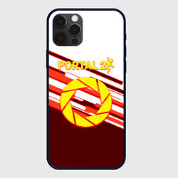 Чехол iPhone 12 Pro Portal geometry game