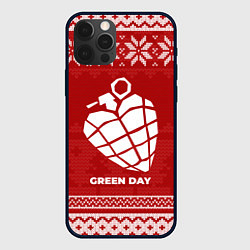 Чехол iPhone 12 Pro Новогодний Green Day