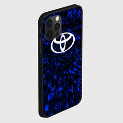 Чехол для iPhone 12 Pro Toyota blue energy, цвет: 3D-черный — фото 2