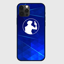 Чехол iPhone 12 Pro Cowboy Bebop blue poly