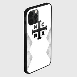 Чехол для iPhone 12 Pro My Chemical Romance white poly, цвет: 3D-черный — фото 2