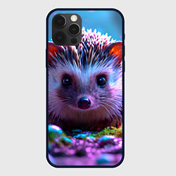 Чехол iPhone 12 Pro Ёжики в сказаочном лесу