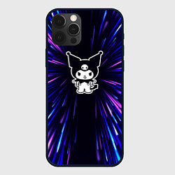 Чехол iPhone 12 Pro Kuromi neon energy