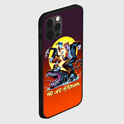 Чехол для iPhone 12 Pro Two Donalds and Venom - meme, цвет: 3D-черный — фото 2