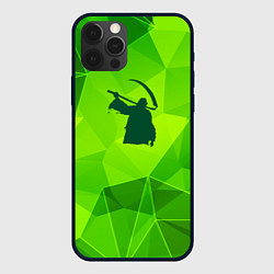 Чехол iPhone 12 Pro Children of Bodom green poly