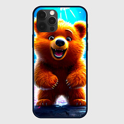 Чехол iPhone 12 Pro Медвеженок в ярких лучах