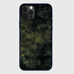 Чехол для iPhone 12 Pro Абстракция - in military style, цвет: 3D-черный