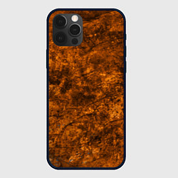 Чехол для iPhone 12 Pro Абстракция - rusty smoke, цвет: 3D-черный