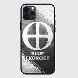 Чехол iPhone 12 Pro Blue Exorcist - grey gradient