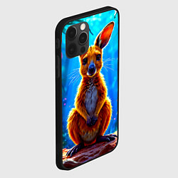 Чехол для iPhone 12 Pro Кенгуру в джунглях, цвет: 3D-черный — фото 2