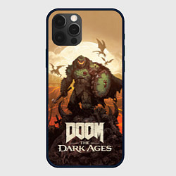 Чехол для iPhone 12 Pro Палач рока Doom the dark ages, цвет: 3D-черный