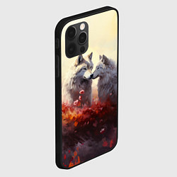 Чехол для iPhone 12 Pro Волчья верность, цвет: 3D-черный — фото 2