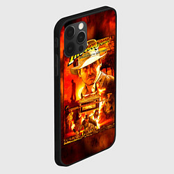 Чехол для iPhone 12 Pro Indiana Jones and the raiders of the lost ark, цвет: 3D-черный — фото 2