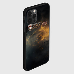 Чехол для iPhone 12 Pro Stronghold сrusader гроза крестоносцев, цвет: 3D-черный — фото 2