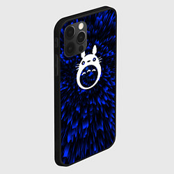 Чехол для iPhone 12 Pro Totoro blue energy, цвет: 3D-черный — фото 2