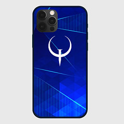 Чехол iPhone 12 Pro Quake blue poly