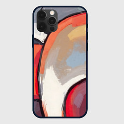 Чехол iPhone 12 Pro Абстракция с кругами