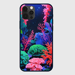 Чехол iPhone 12 Pro Подводный мир с кораллами