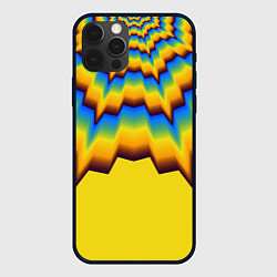Чехол iPhone 12 Pro Узоры на желтом