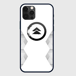 Чехол iPhone 12 Pro Ghost of Tsushima white poly