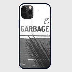 Чехол iPhone 12 Pro Garbage - white gradient посередине