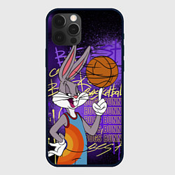 Чехол для iPhone 12 Pro Багз Банни - Looney Tunes, цвет: 3D-черный