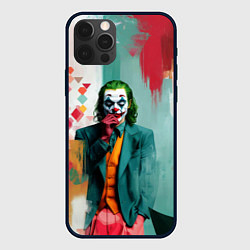 Чехол iPhone 12 Pro Джокер и стены в краске