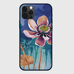 Чехол iPhone 12 Pro Красочный цветок