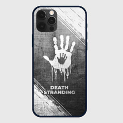 Чехол iPhone 12 Pro Death Stranding - grey gradient