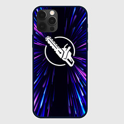 Чехол iPhone 12 Pro Chainsaw Man neon energy