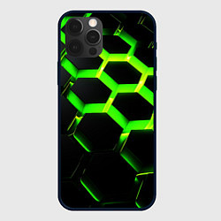 Чехол iPhone 12 Pro Neon Honeycombs 2